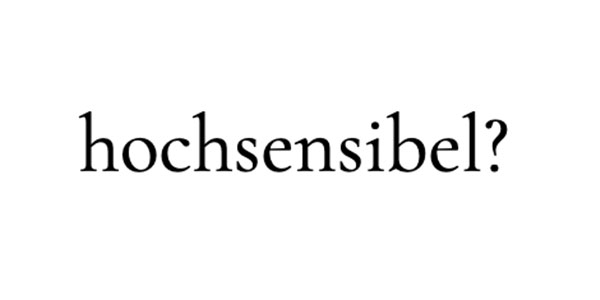 Logo Hochsensibel